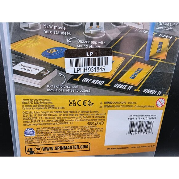 Blockbuster Party Game Movie Hero Charades Round Ages 12+ For 4+ Players Fun - Picture 6 of 8